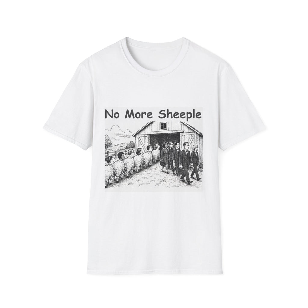 No More Sheeple T-Shirt — Anti-Conformity Graphic Tee