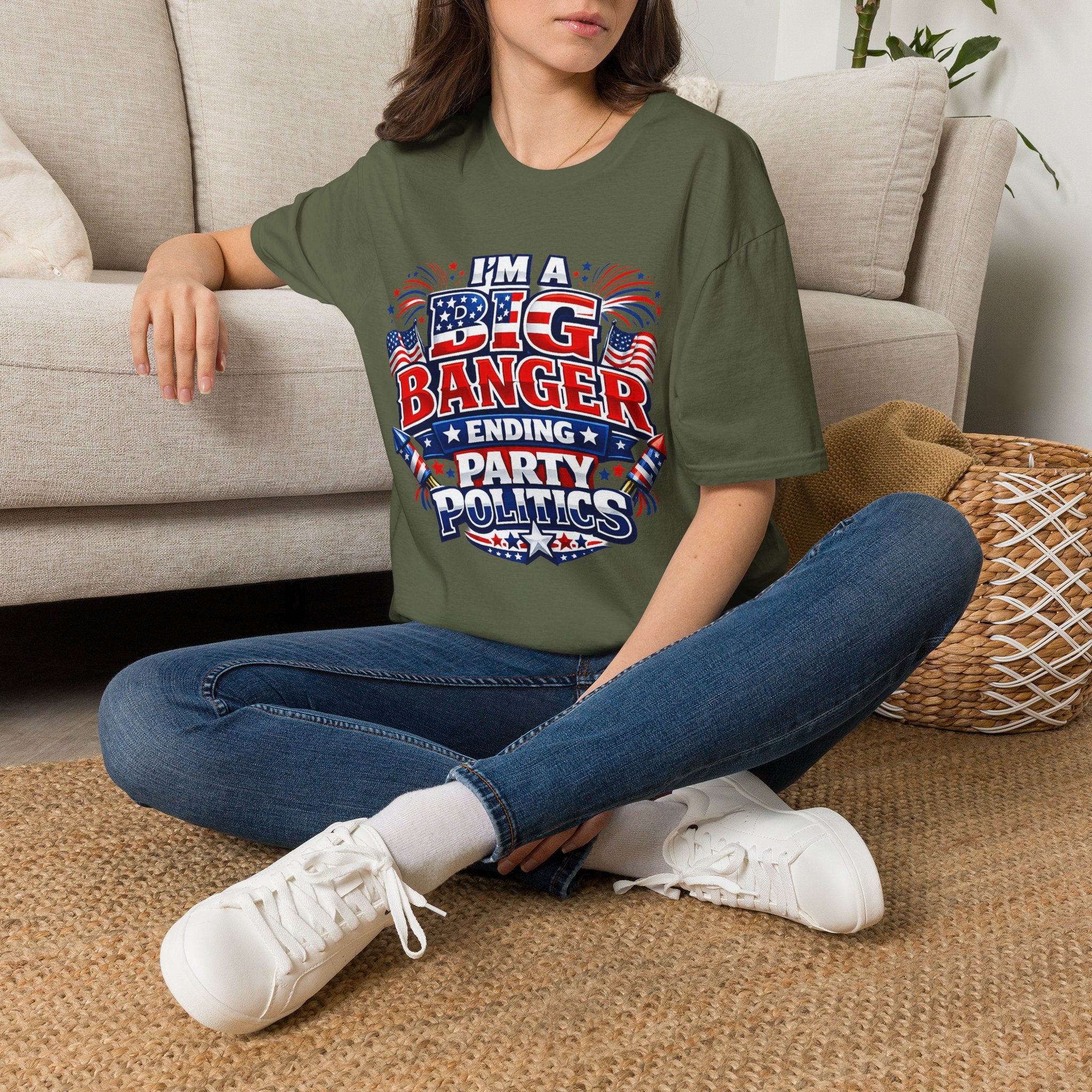 Patriotic "I'm a Big Banger" T-Shirt