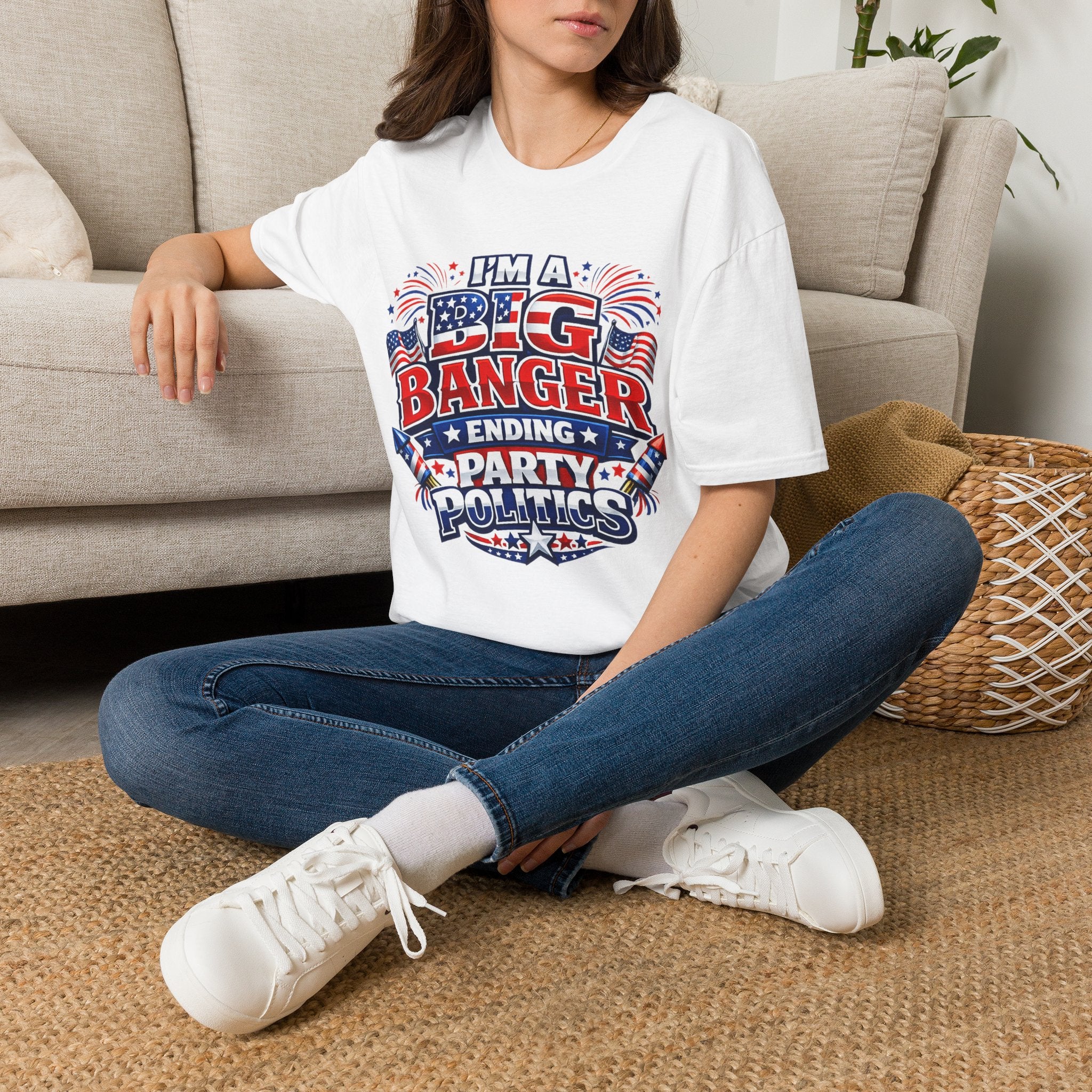 Patriotic "I'm a Big Banger" T-Shirt