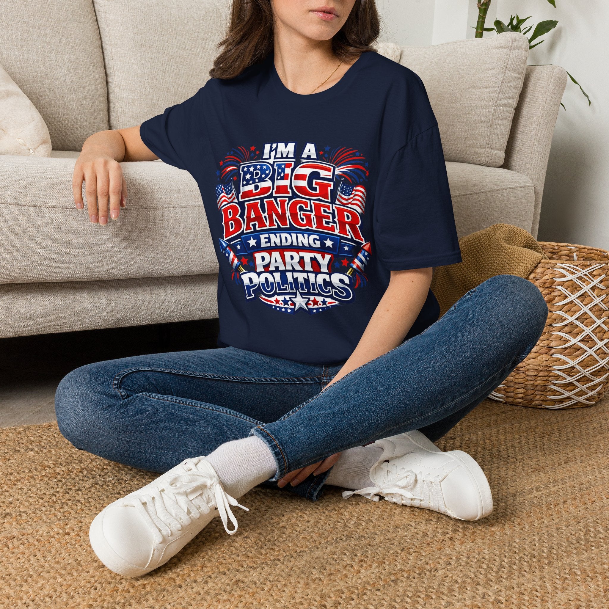 Patriotic "I'm a Big Banger" T-Shirt