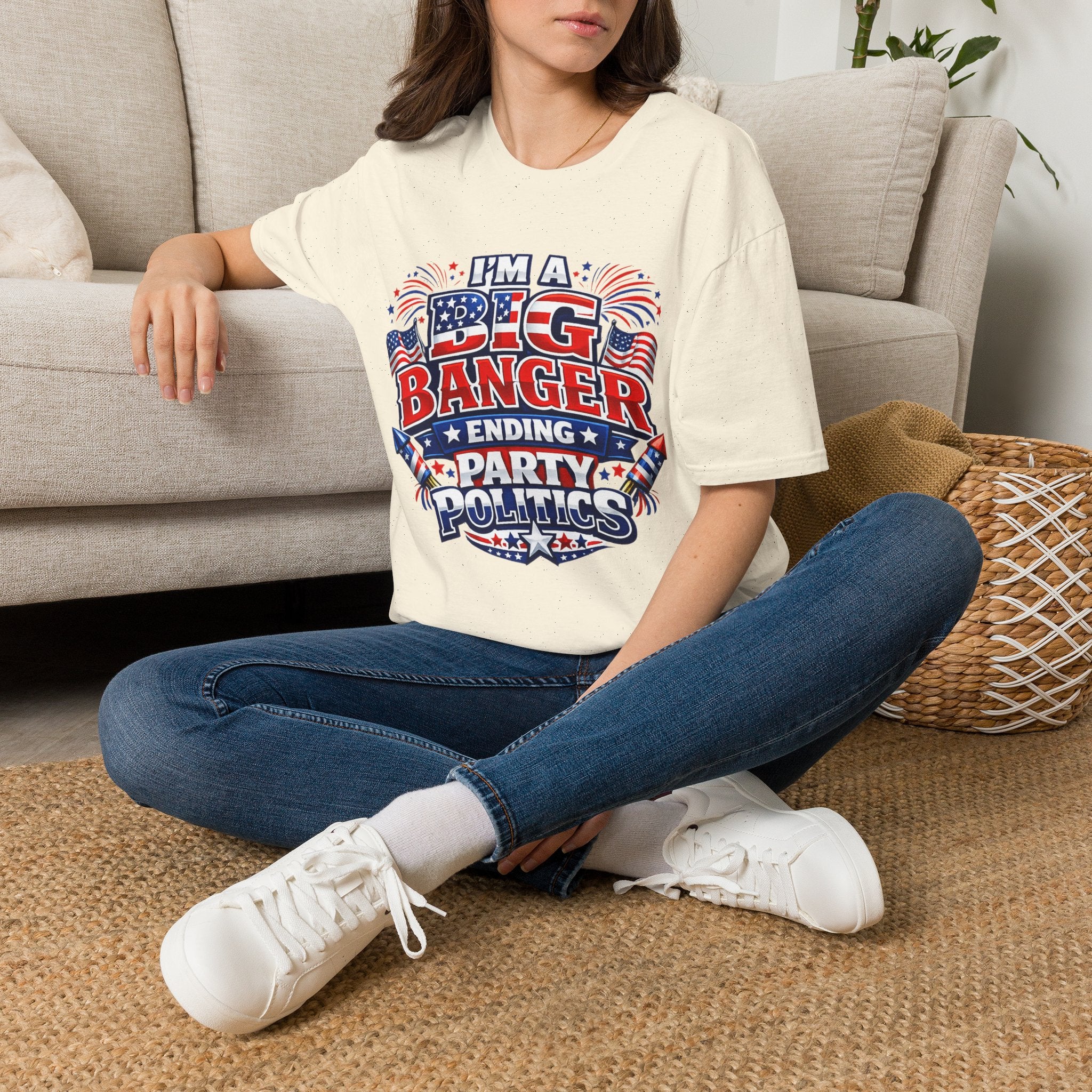 Patriotic "I'm a Big Banger" T-Shirt