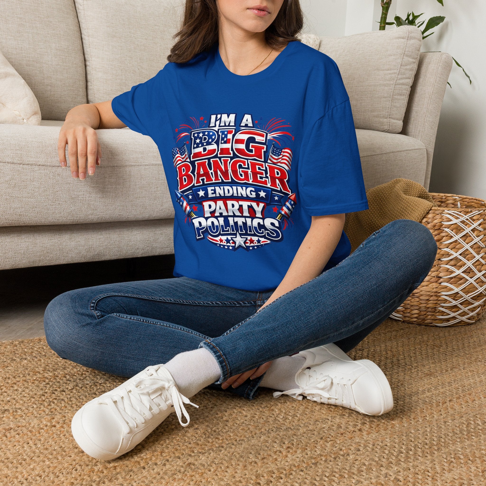 Patriotic "I'm a Big Banger" T-Shirt