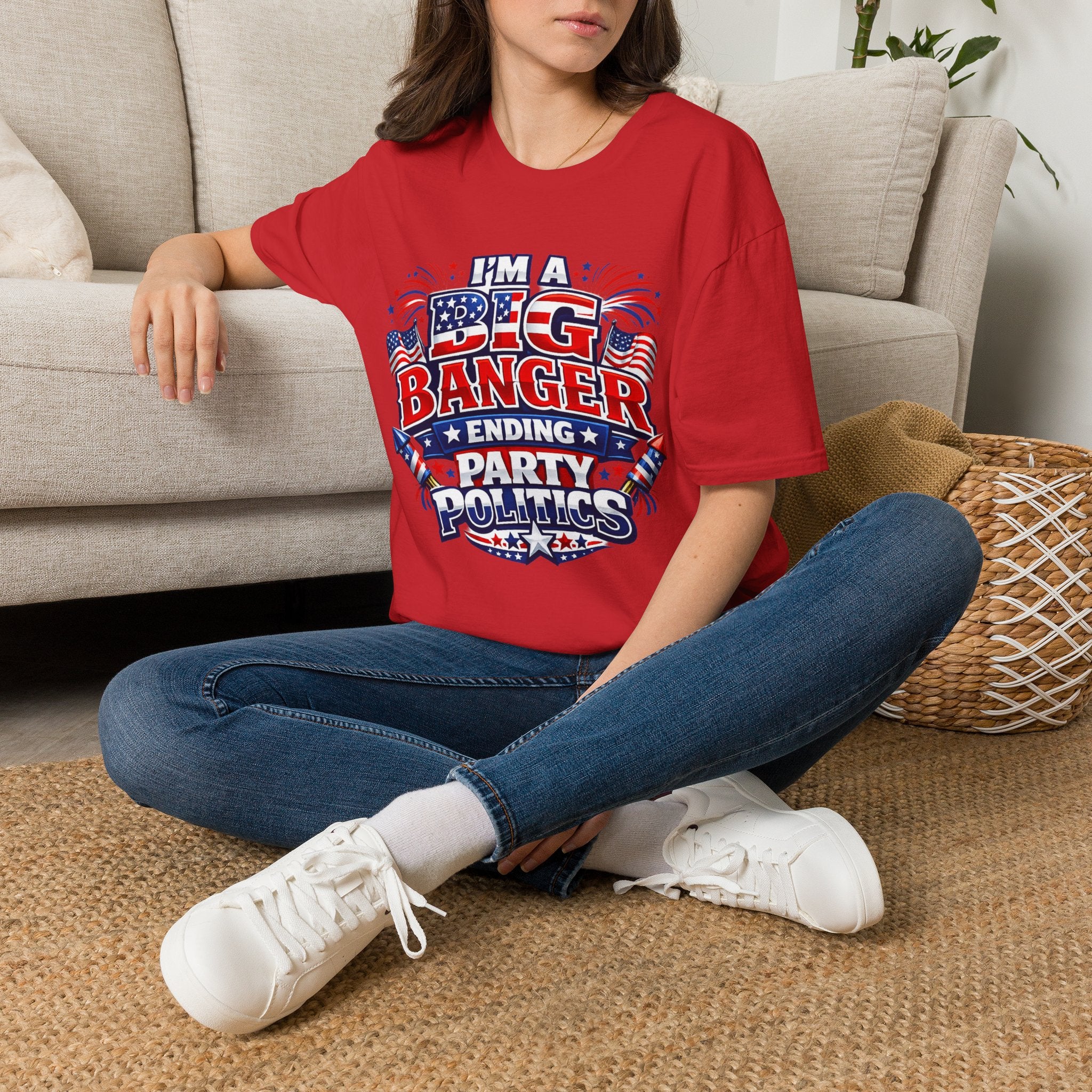 Patriotic "I'm a Big Banger" T-Shirt