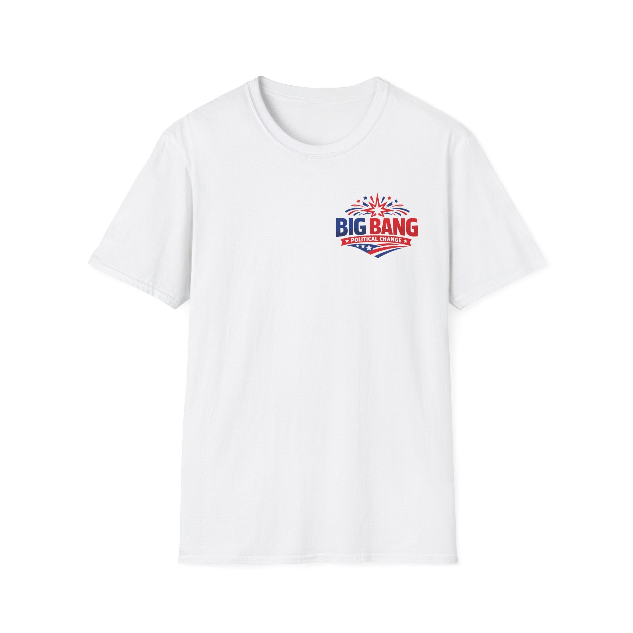 T-Shirt — "Big Bang Political Change" Patriotic Logo Tee