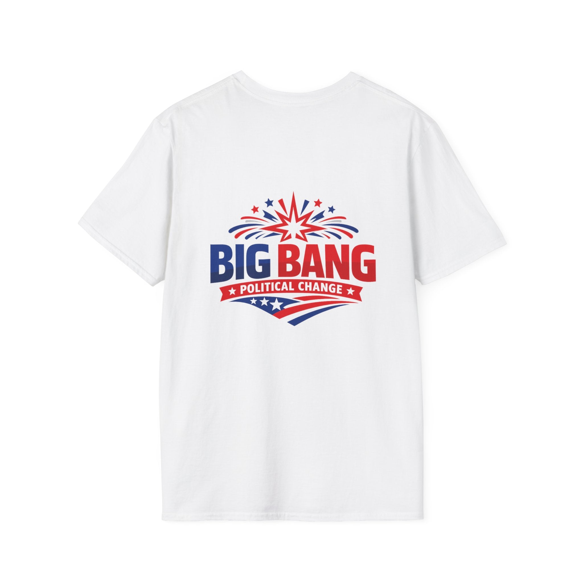 T-Shirt — "Big Bang Political Change" Patriotic Logo Tee