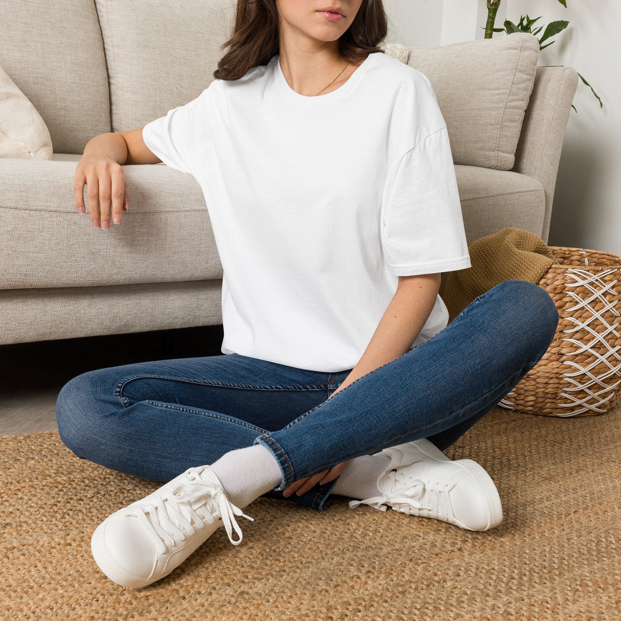 Classic White T-Shirt — Everyday Basic Crew Tee
