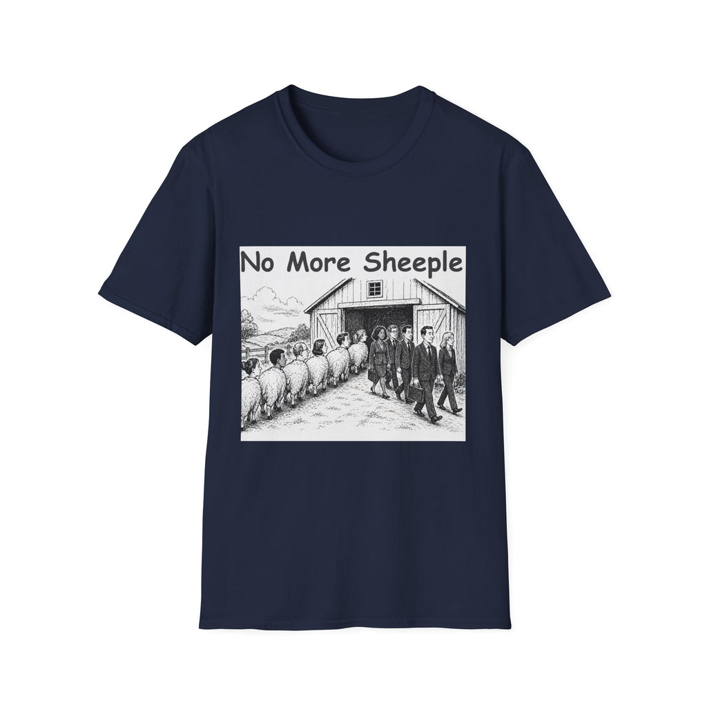 No More Sheeple T-Shirt — Anti-Conformity Graphic Tee