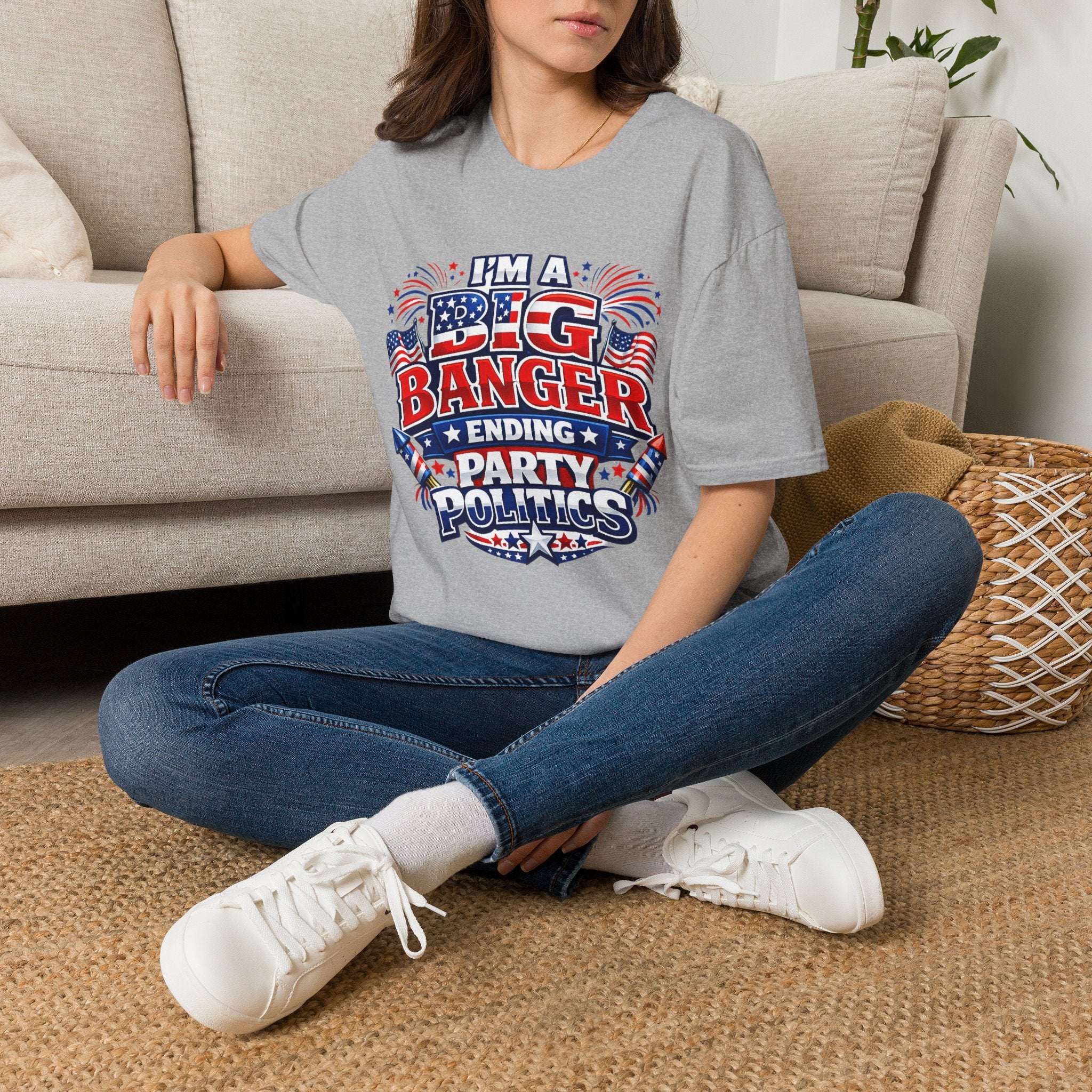 Patriotic "I'm a Big Banger" T-Shirt